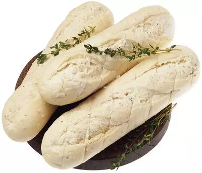 Мини-багет с чесноком 525г свежего изготовления купить в Москве по ...