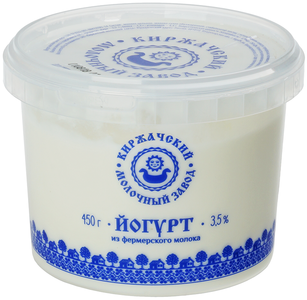 Йогурт натуральный 3,5% жир., 450г