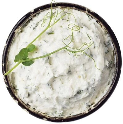 Крем творожный с чесноком и зеленью 200г-0}