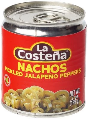 Перец Халапеньо резанный кружочками маринованный La Costena 199г-0}
