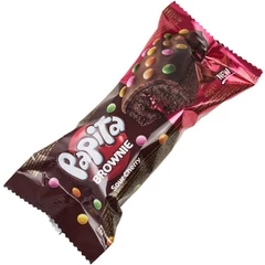 Кекс шоколадный Papita Brownie с вишневой начинкой 40г