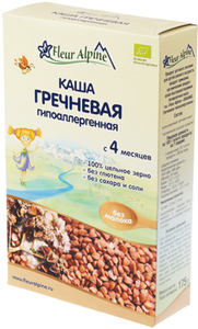 Каша гречневая Флер Альпин Органик 175г