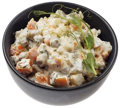 Салат Оливье постный Деликатеска 200г-1}