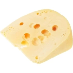 Сыр Маасдам кусок фасованный 45% жир. Ичалки ~230г