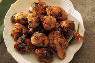 Тайская кухня: Жареная курица с базиликом (Пад Кра Пао Гай) рецепт на Український Вок Шоп