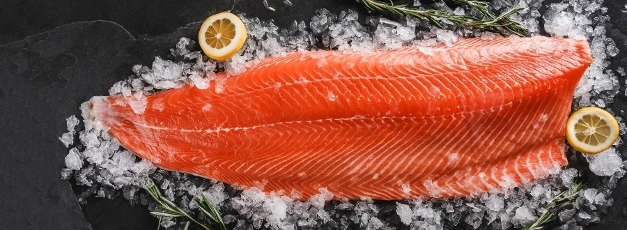 Красная рыба!