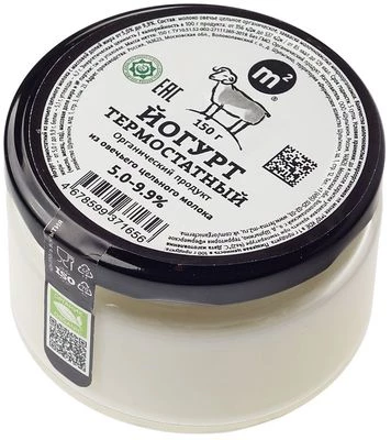 Йогурт овечий Organic термостатный 5-9.9% жир. 5 суток 150г-0}