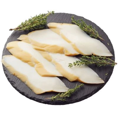 Кальмар горячего копчения нарезка 100г-0}