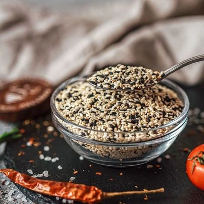 Панировочная смесь кунжутная от Шефа 80г-0}