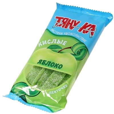 Мармелад жевательный со вкусом яблока 150г-1}