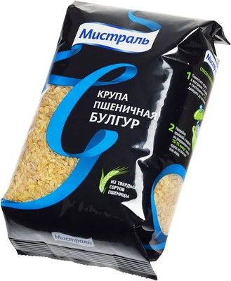 Крупа пшеничная из твердых сортов Булгур Мистраль 500г-1}