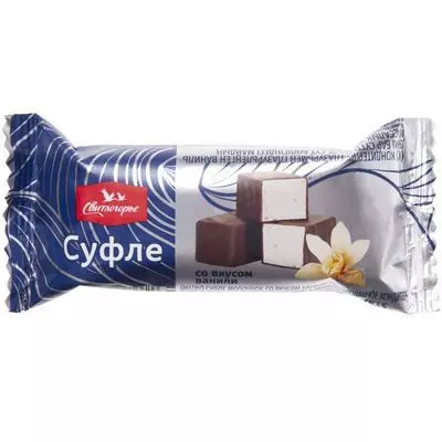 Суфле молочное ванильное глазированное Свитлогорье 40г купить в Москве ...