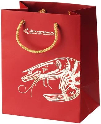 Подарочный пакет бумажный маленький 18смх22,5смх12см-0}