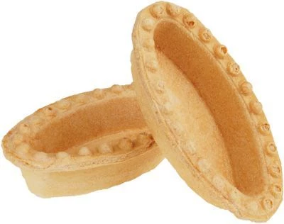 Тарталетки Патэ овальные из пресного слоеного теста 18шт-0}