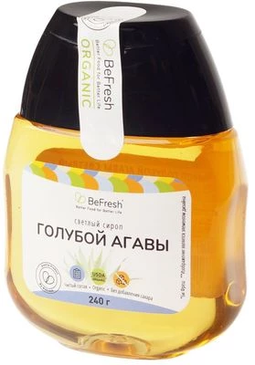 Сироп голубой агавы светлый Befresh 240г-1}