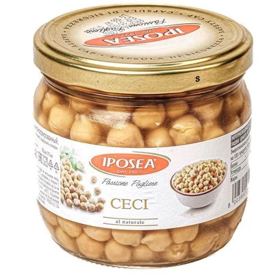 Горох нут натуральный Iposea 350г-0}