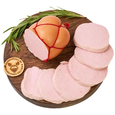 Колбаса вареная Органик с телятиной Деликатеска 400г-0}