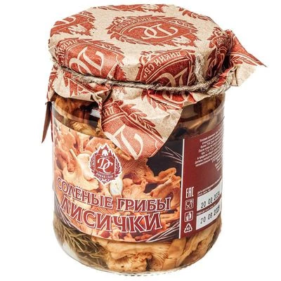 Лисички соленые 500мл-0}