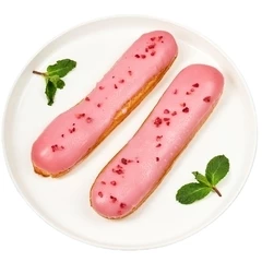 Эклер малиновый Деликатеска 2шт