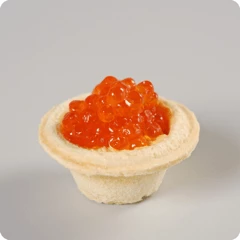 Тарталетка с икрой 1шт
