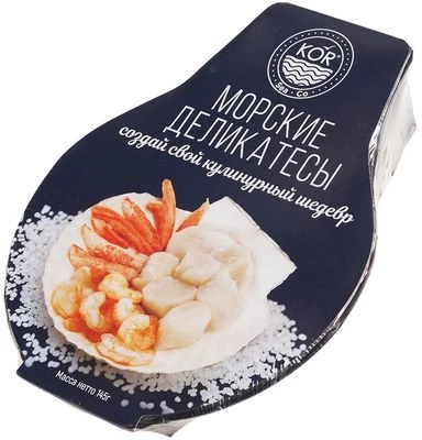 Морские деликатесы на раковине 145г-0}