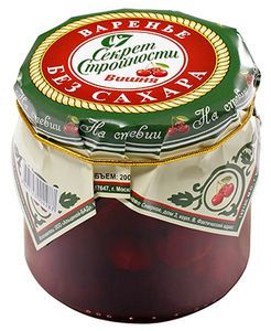 Варенье Вишня на стевии 200мл