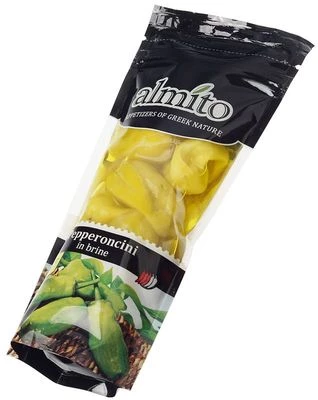 Перец пепероничини зеленый маринованный Греция 250г-1}