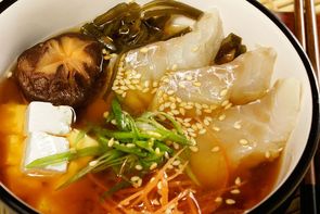 Мисо суп с окунем