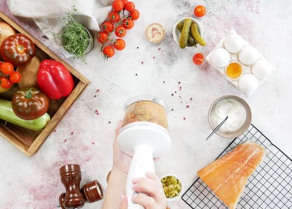 Измельчить до однородного состояния. 