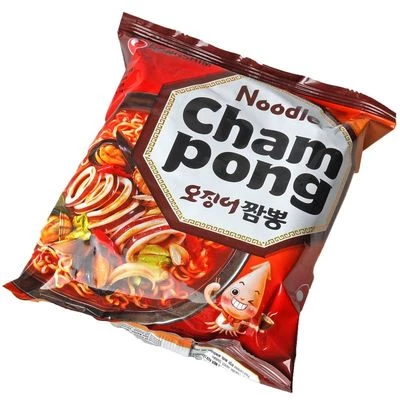 Лапша быстрого приготовления Чампонг Рамен с морепродуктами 124г-0}
