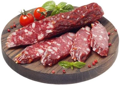 Колбаса сырокопченая салями Сопрессата ~300г-0}