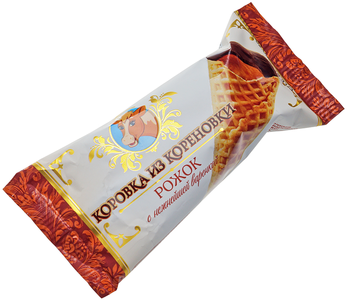 Рожок с нежнейшей варенкой 25% жир., 40г