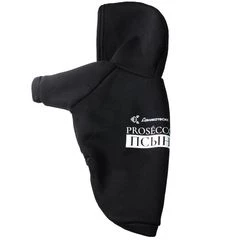 Толстовка для французского бульдога Lion черная 1шт