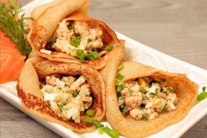 Блины с амарантовой мукой