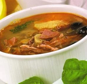 Солянка сборная мясная