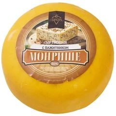 Сыр твердый Монрише с пажитником 50% жир. ~1.1кг  