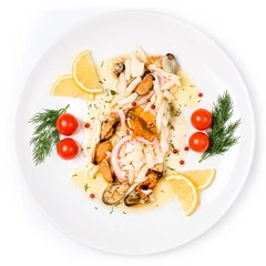 Морской коктейль в масле Деликатеска 210г
