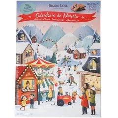 Шоколадный новогодний набор Адвент календарь Испания 120г