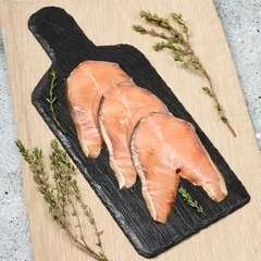 Кета холодного копчения ломтики Деликатеска 100г