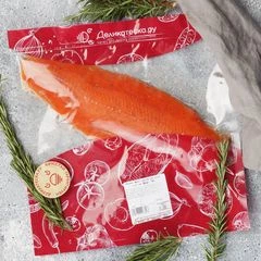 Нерка слабосоленая филе-кусок на коже от Шефа ~500г