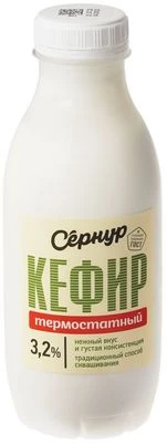 Кефир термостатный 3.2% жир. 14 суток ГОСТ 450мл-0}