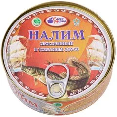 Налим обжаренный в томатном соусе Санта Мария 230г
