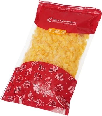 Персик кубик с кислинкой для выпечки 500г-1}