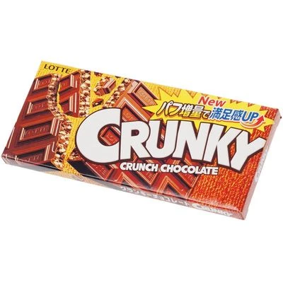 Шоколад Кранки хрустящий Lotte 45г-0}