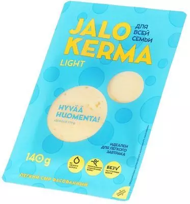 Сыр Легкий Jalo Kerma нарезка 30% жир. 140г - купить в Москве по ...
