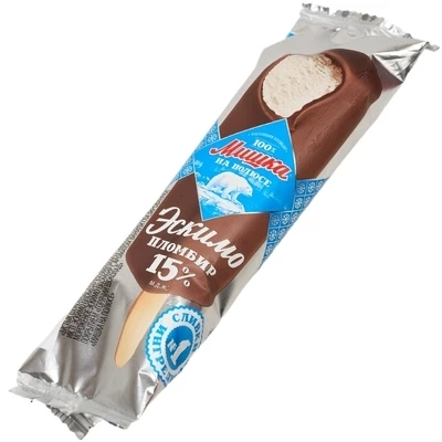 Мороженое Эскимо пломбир Горячий шоколад Мишка на полюсе 70г-0}