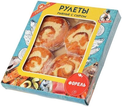 Рулет из форели с сыром замороженный ~ 600г-1}