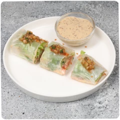 Спринг-ролл с лососем 120г