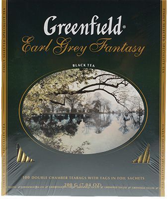 Чай Гринфилд Earl grey fantasy 200г купить в Москве по выгодной цене с ...