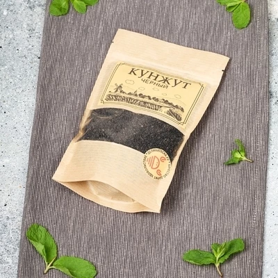 Кунжут черный семена Деликатеска Индия 170г-1}